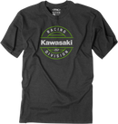 FACTORY EFFEX Kawasaki Division T-Shirt - Heather Charcoal - Medium 25-87102