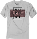 FACTORY EFFEX Suzuki Rider T-Shirt - Light Gray - Large 25-87404