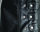 Kuryakyn River Road Plains Leather Vest for Women – Black, Small