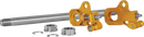 PERFORMANCE MACHINE (PM) Rear Axle Adjuster Kit - Gold, Part Number 0117-0028M-G