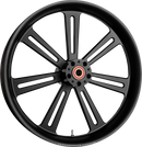 PERFORMANCE MACHINE (PM) Sierra Front Wheel - Dual Disc, 21x3.5 inches, Black Finish