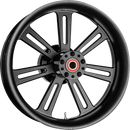 Performance Machine Sierra Rear Wheel - 18x5.5 inches, Black Finish, Part
