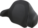 SADDLEMEN Tour-Pak® Backrest Pad - RoadSofa - Black - Carbon Fiber - FL '14-'23 814-07-TPACK-CF