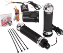 Performance Machine Apex Heated Grips for Harley FLTRX – Chrome (Part Number 0063-2095-CH)