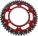MOOSE OFFROAD Dual Sprocket - 48 Tooth - Red - Gas Gas 1210-897-48-13X