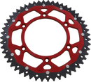 MOOSE OFFROAD Dual Sprocket - 52 Tooth - Red - Gas Gas 1210-897-52-13X