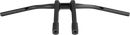PERFORMANCE MACHINE (PM) Phatbar & Riser Kit - External Wiring - 9 Inch - Black Ops (Part Number 0208-2186M-SMB)