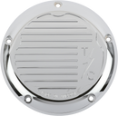 THRASHIN SUPPLY CO. Derby Cover - Finned - Chrome - M8 TSC-3017-3