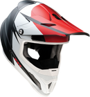 Z1R Rise Snow Helmet Cambio Large by Z1R - Red, Black & White with Aluminum Mesh Ventilation