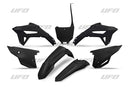 UFO Replacement Body Kit - Black - Honda - CRF '21-'24 HOKIT125-001