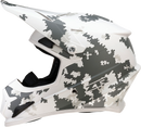 Z1R Rise Snow Helmet - Digi Camo White/Gray Large - Injection Molded Polycarbonate Shell with Open Flow Vents and Removable Moisture Wicking Liner
