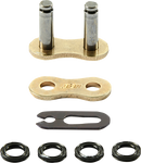PROX 520 MXR X-Ring Clip Connecting Link - Gold 07.RC520XCLG