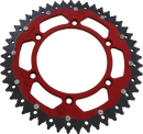 MOOSE OFFROAD Dual Sprocket - 49 Tooth - Red - Gas Gas 1210-897-49-13X