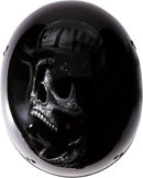 Z1R Vagrant Helmet FTW - Black/Gray, XL (Part Number 0103-1322)