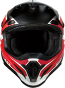Z1R Rise Helmet Flame Red 2XL - Polycarbonate Shell with Ventilation System