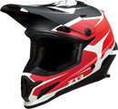 Z1R Rise Helmet Flame Red Large with Advanced Ventilation and Removable Liner - Part 0110-7243