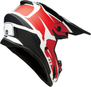 Z1R Rise Flame Red Motorcycle Helmet - Model 0110-7244, Extra Large