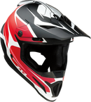 Z1R Rise Helmet Flame Red Large with Advanced Ventilation and Removable Liner - Part 0110-7243