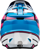 Z1R Rise Motorcycle Helmet - Pink/Blue, 4XL - Injection Molded Polycarbonate Shell, Removable Moisture-Wicking Liner