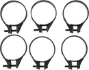 MOOSE OFFROAD Carburetor Clamps - 41-44 mm - 6-Pack 110-1044