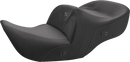 SADDLEMEN Heated Roadsofa™ Seat - Carbon Fiber - Without Backrest - Black - GL H01-07-185HCT