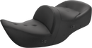 SADDLEMEN Seat - Roadsofa™ - Without Backrest - Pillow Top - Black - Heated H01-07-181HCT