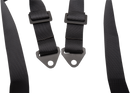 MOOSE OFFROAD Seat Harness - 4 Point - 2x2 - Black 100-4402-PU