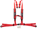 MOOSE OFFROAD Seat Harness - 4 Point - 2x2 - Red 100-4403-PU