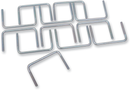 MOOSE OFFROAD U-Bolt - Square - 5/16" x 2-3/4" x 4-1/4" BB16PF