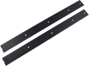 MOOSE OFFROAD Plow Wear Bar - Matte Black - 72" - 2 Piece 2571PFMTBLK