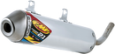 FMF Powercore 2.1 Muffler - Aluminum (Part Number 024059) for 4-Stroke Motorcycles