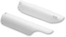 UFO Fork Tube Protectors - White YA03872-046 for Motorcycle Suspension Protection
