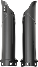 UFO Fork Tube Protectors for Kawasaki KX85 (2014-2025) - Black - Part KA04731-001