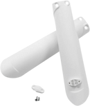 UFO Fork Tube Protectors White KT04055-047 for Motorcycle Suspension Protection