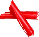 UFO Fork Slider Protectors - Red for CRF250R/450R '19-'25 by UFO (Part No. HO04695070)