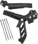 UFO Frame Guard in Black for KTM EX/SX by UFO Part Number KT04031-001