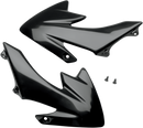 UFO Black Radiator Covers for Motorcycles – Part Number HO03643-001