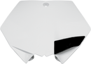 UFO Front Number Plate - White KT03093-047 by UFO
