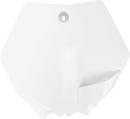 UFO Front Number Plate - White KT04008-047