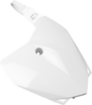 UFO Front Number Plate - White KA04718-047 by UFO
