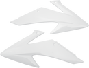 UFO Radiator Covers White HO04650-041 – OEM Match for Stock Bike Colors