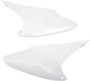 UFO White Side Panels for Motorcycles - Part No. HO04651-041 by UFO