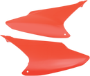 UFO Red Side Panels for Motorcycles - Part Number HO04651-070