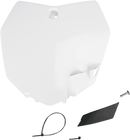 UFO Front Number Plate - White KT04051