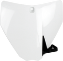 UFO Front Number Plate - White HU03355041 by UFO