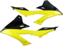 UFO Radiator Shrouds - Yellow/Black SU04941-999