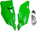 UFO KX Green Side Panels - Part Number KA04752026 for Kawasaki