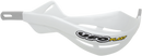UFO Pro Handguards with Aluminum Insert for 1-1/8 inch Handlebars - White (Part Number: PM01633-041)