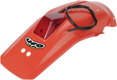 UFO Enduro Rear Fender with 21/5W Light - OEM XR Red HO02650121