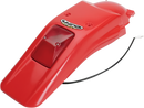 UFO Enduro Rear Fender with 21/5W Light - OEM XR Red HO03611069